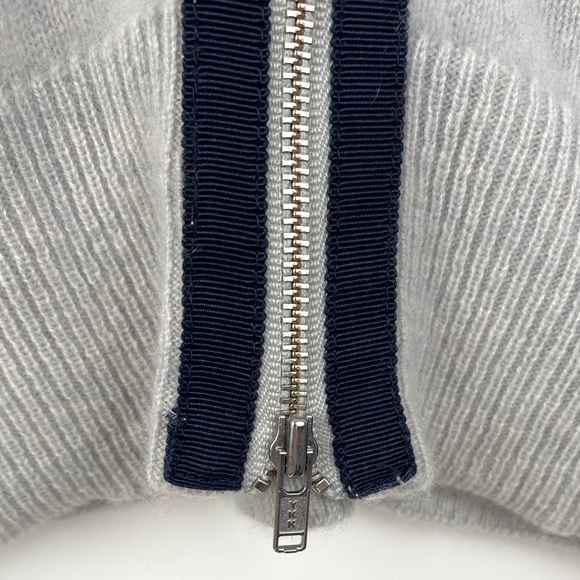 J. Crew Collection Italian Cashmere Sweater Grey - Picture 8 of 10